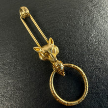 Load image into Gallery viewer, Fox Pendant with Split Ring
