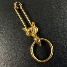 Load image into Gallery viewer, Fox Pendant with Split Ring
