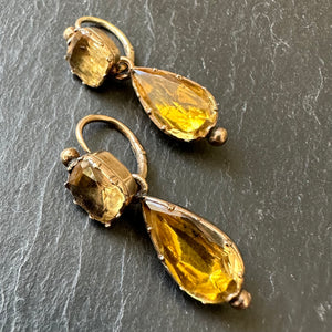 On Hold - Citrine Earrings