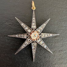 Load image into Gallery viewer, Large Diamond Star Pendant
