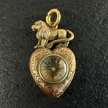 Load image into Gallery viewer, Lionheart Compass Pendant
