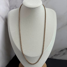 Load image into Gallery viewer, 9k Smooth Round Belcher Link Chain
