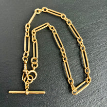 Load image into Gallery viewer, 18k Gold Trombone Link Chain
