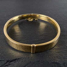 Load image into Gallery viewer, Flat Gold Bangle
