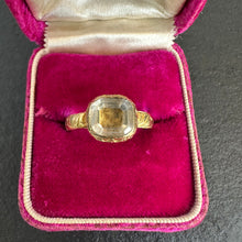 Load image into Gallery viewer, Rock Crystal Mourning Ring
