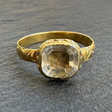 Load image into Gallery viewer, Rock Crystal Mourning Ring
