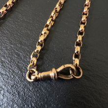 Load image into Gallery viewer, 9k Gold Smooth Oval Belcher Link Chain Necklace
