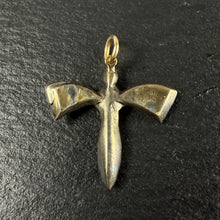 Load image into Gallery viewer, Garnet Dragonfly Pendant
