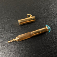 Load image into Gallery viewer, Turquoise Pencil Pendant
