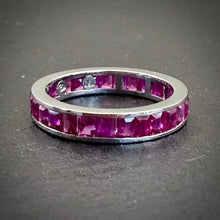 Load image into Gallery viewer, Ruby Eternity Ring
