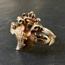 Load image into Gallery viewer, German Gold Heart Ring
