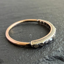 Load image into Gallery viewer, Georgian Diamond Half Hoop
