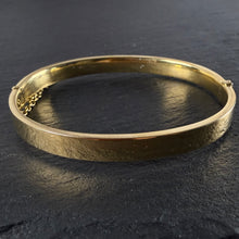 Load image into Gallery viewer, Flat Gold Bangle
