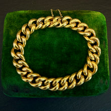 Load image into Gallery viewer, 15k Gold Curb Bracelet

