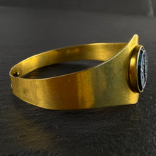 Load image into Gallery viewer, Agate Intaglio Pinchbeck Bangles
