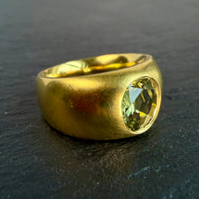 Load image into Gallery viewer, Bespoke Tanzanian Chrysoberyl Ring
