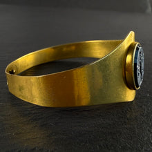 Load image into Gallery viewer, Agate Intaglio Pinchbeck Bangles
