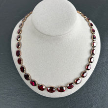 Load image into Gallery viewer, Garnet Rivière Necklace
