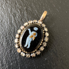 Load image into Gallery viewer, Cameo &amp; Diamond Pendant
