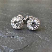 Load image into Gallery viewer, Modern Diamond Earrings
