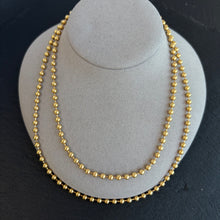 Load image into Gallery viewer, Italian Gold Ball Chain
