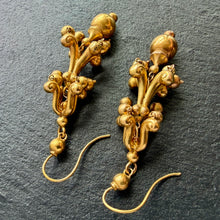 Load image into Gallery viewer, Gold Dangle Earrings

