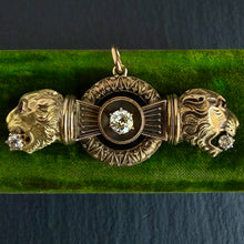 Load image into Gallery viewer, Double Headed Lion Pendant
