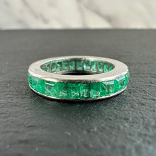 Load image into Gallery viewer, Emerald Eternity Band
