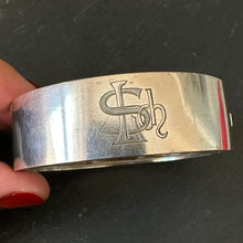 Load image into Gallery viewer, Silver “LSch” Bangle
