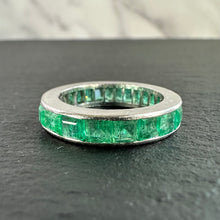 Load image into Gallery viewer, Emerald Eternity Band
