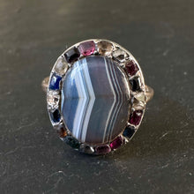 Load image into Gallery viewer, Planetary Agate Ring
