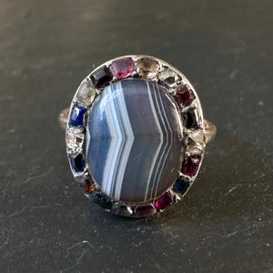 Planetary Agate Ring