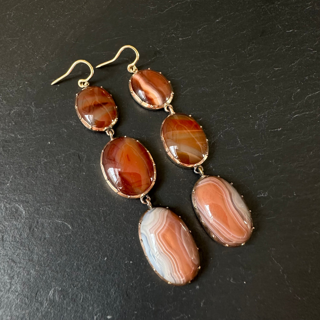 Bespoke Agate Earrings