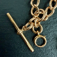 Load image into Gallery viewer, 15k Gold Heavy Wide Curb Link Chain
