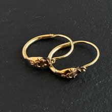 Load image into Gallery viewer, Ouroboros Snake Hoops
