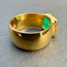 Load image into Gallery viewer, Bespoke Antique Colombian Emerald Ring
