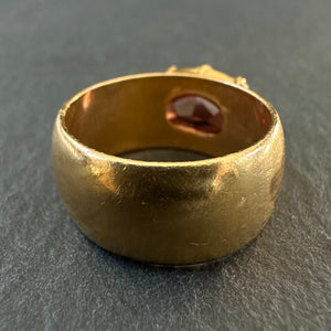 APOR Bespoke ~
“Top Notch Faceting” Garnet Ring
