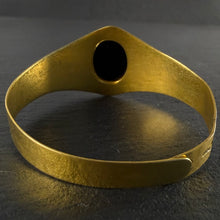 Load image into Gallery viewer, Agate Intaglio Pinchbeck Bangles
