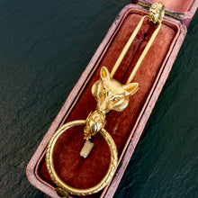 Load image into Gallery viewer, Fox Pendant with Split Ring
