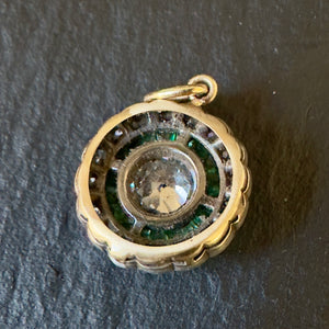 Emerald & Diamond Pendant