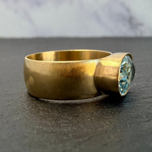 Load image into Gallery viewer, ROCKS Bespoke Aquamarine Ring
