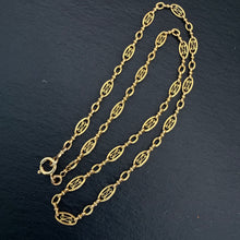 Load image into Gallery viewer, 18k Gold French chain 18”
