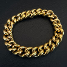 Load image into Gallery viewer, 15k Gold Curb Bracelet
