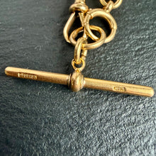 Load image into Gallery viewer, 18k Gold Trombone Link Chain
