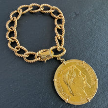 Load image into Gallery viewer, Chain Coin Bracelet
