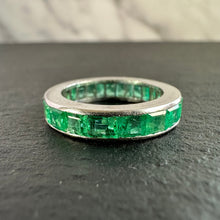 Load image into Gallery viewer, Emerald Eternity Band
