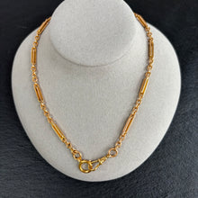 Load image into Gallery viewer, Antique 18k Gold Watch Chain
