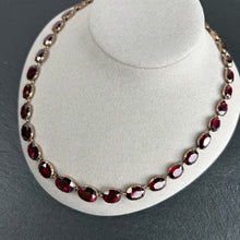 Load image into Gallery viewer, Garnet Rivière Necklace
