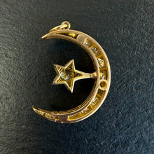 Load image into Gallery viewer, Crescent Moon &amp; Star
