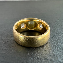 Load image into Gallery viewer, Chrysoberyl &amp; Diamond Ring
